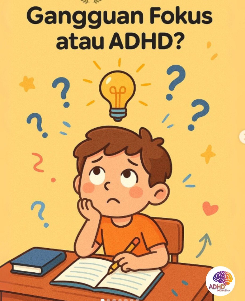 ADHD dan Kesulitan Fokus Anak: Edukasi untuk Keluarga di Kota Gunungsitoli