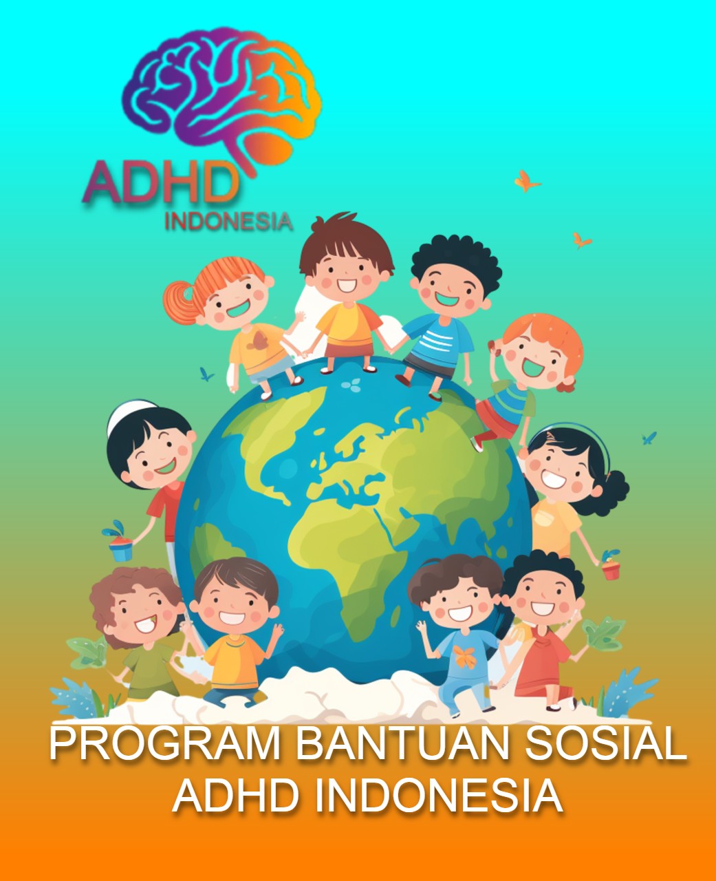 Program Bantuan Sosial ADHD Indonesia Kota Gunungsitoli Perduli Sesama